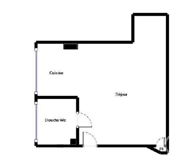 Appartement F1 à vendre - 1 pièce - 20.0 m2 - PARIS - 75020 - ILE-DE-FRANCE - Century 21 Pyrénées