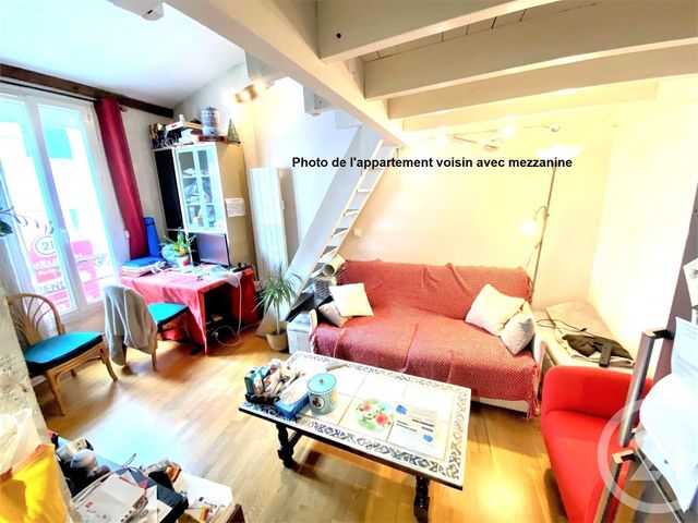 Appartement Studio à vendre - 1 pièce - 17.5 m2 - PARIS - 75020 - ILE-DE-FRANCE - Century 21 Pyrénées