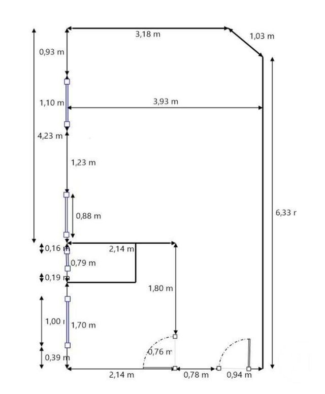 Appartement F1 à vendre - 1 pièce - 28.0 m2 - PARIS - 75020 - ILE-DE-FRANCE - Century 21 Pyrénées