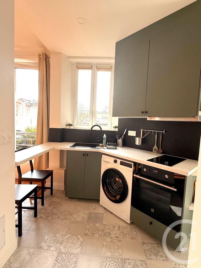 Appartement F1 à louer - 1 pièce - 23.82 m2 - PARIS - 75020 - ILE-DE-FRANCE - Century 21 Pyrénées